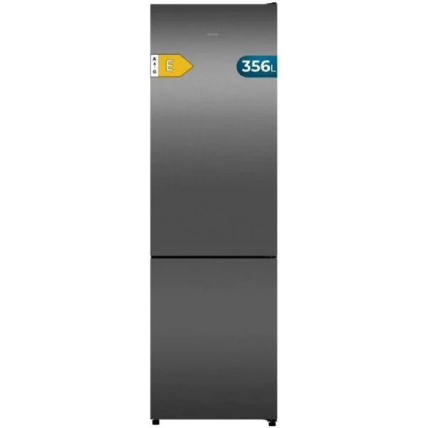 Frigorífico Cecotec 201X60 E Dark Inox CoolMarket Combi 356i Dark