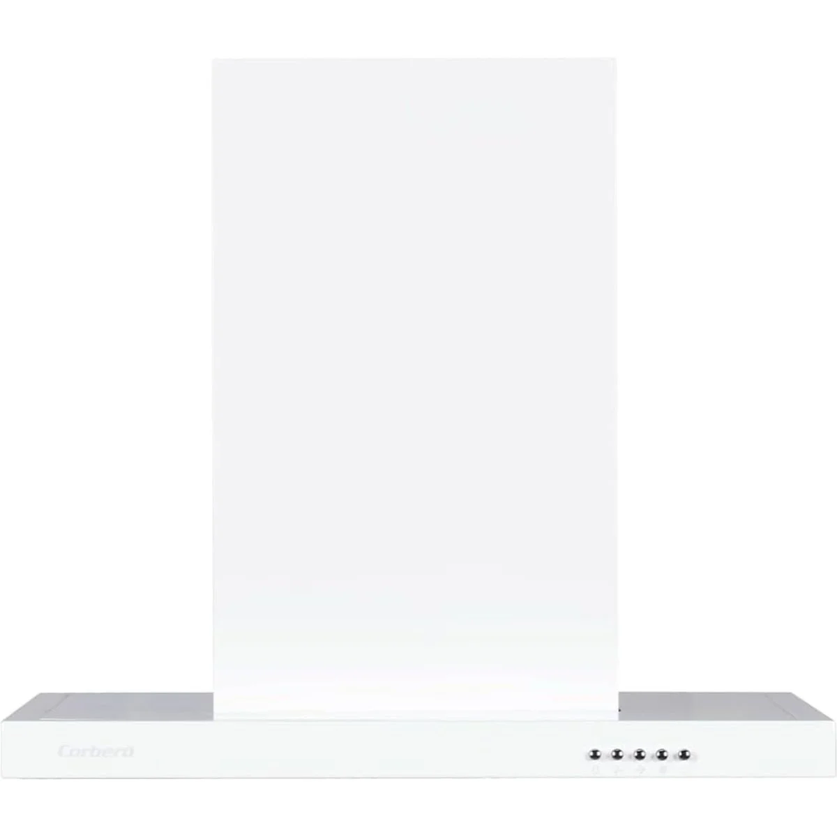 Campana plana Corbero blanca 60 cm 647 m3