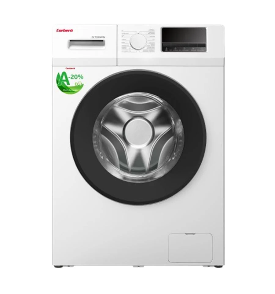 Lavadora Corbero CLT1204VIN 12 Kg 1400 rpm Clase A Vapor Blanco