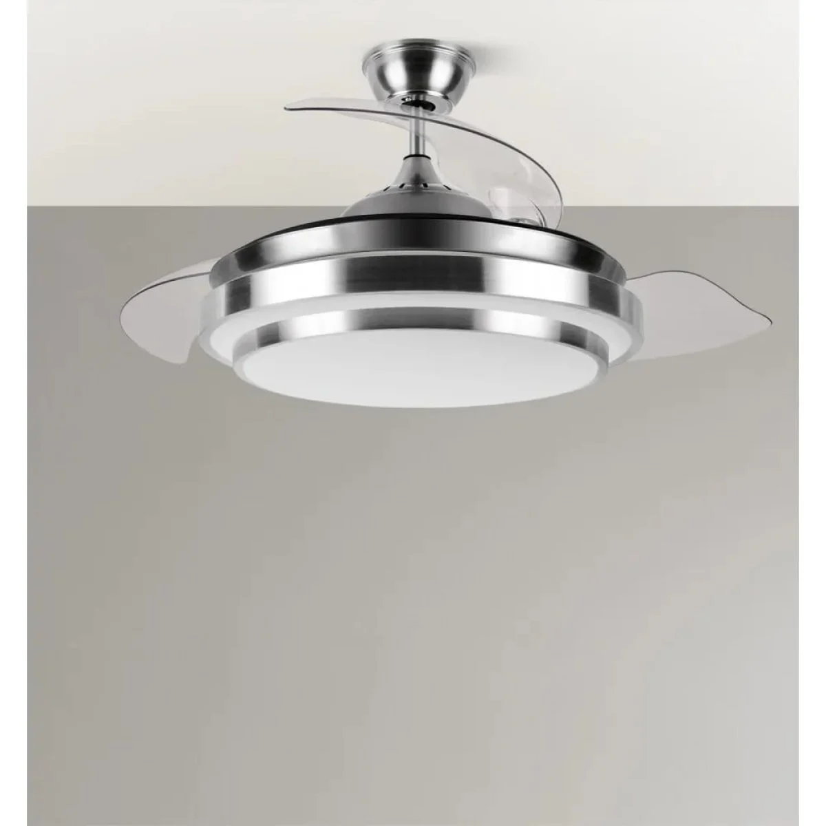 Ventilador de Techo Abrila A/R IBE Plata