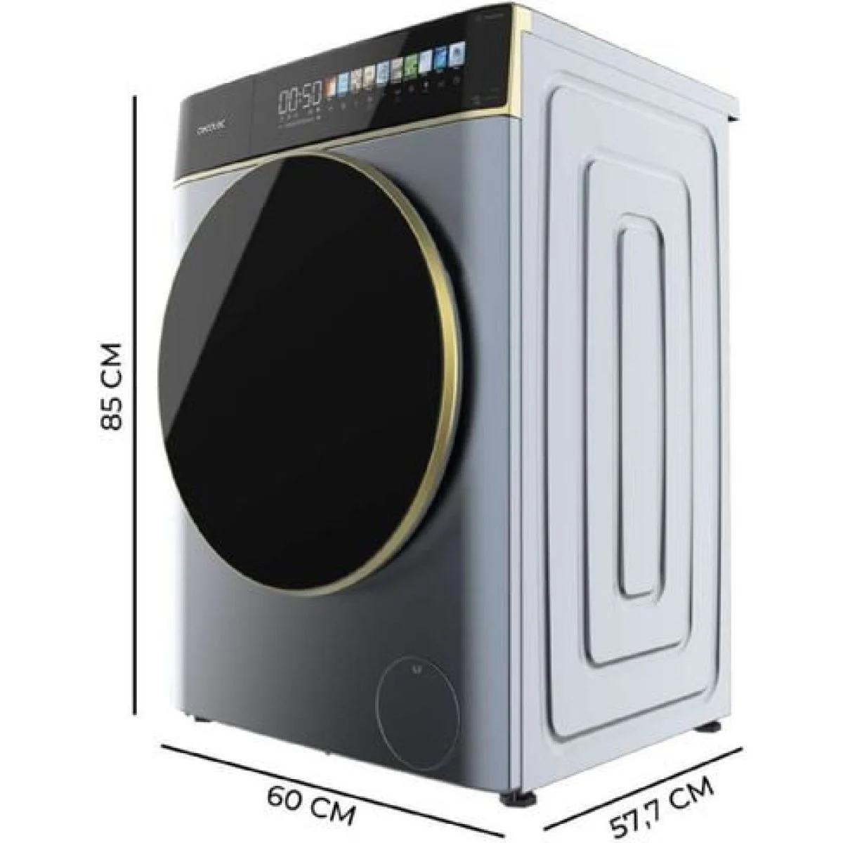 Lavadora Cecotec 9900 Autodose Inverter 9 Kg 1400 rpm FullColor Ice Blue