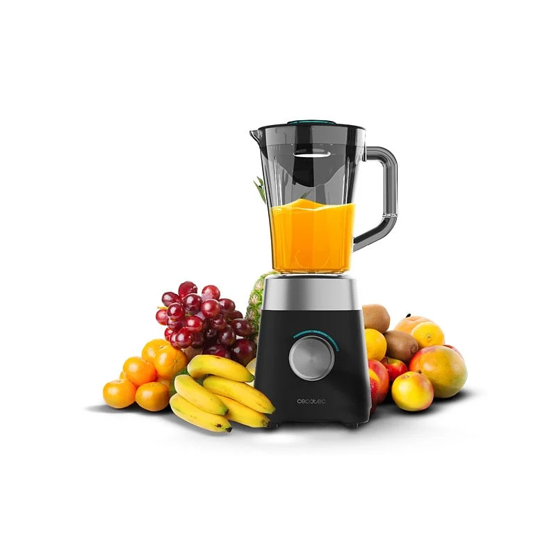 Batidora Jarra Cecotec 1300W Negra Power Black Titanium 1300MAX B