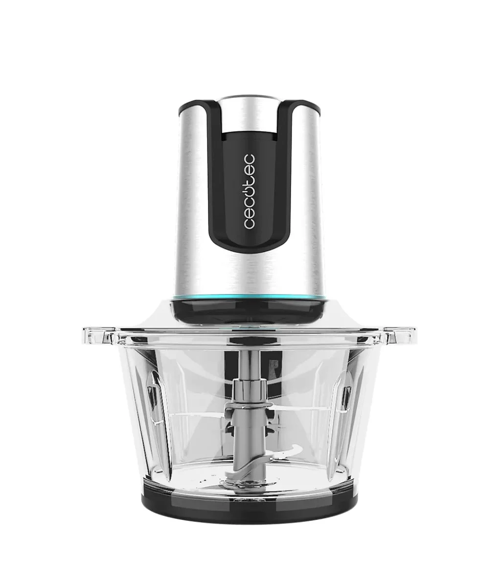 Picadora Cecotec 500 W 1.2.3 ChopBeat 2000 Delhi Glass