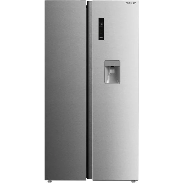 Frigorífico Americano Nevir Dispenza Inox 177x90