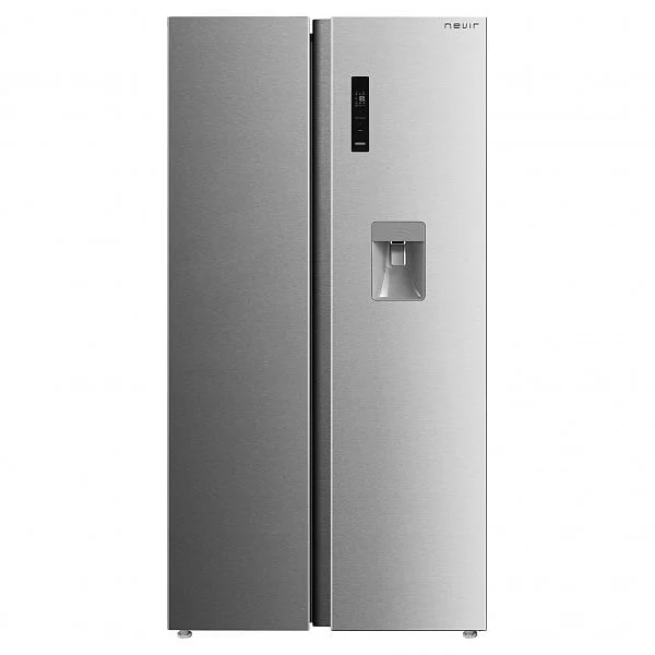 Frigorífico Americano Nevir Dispenza Inox 177x90