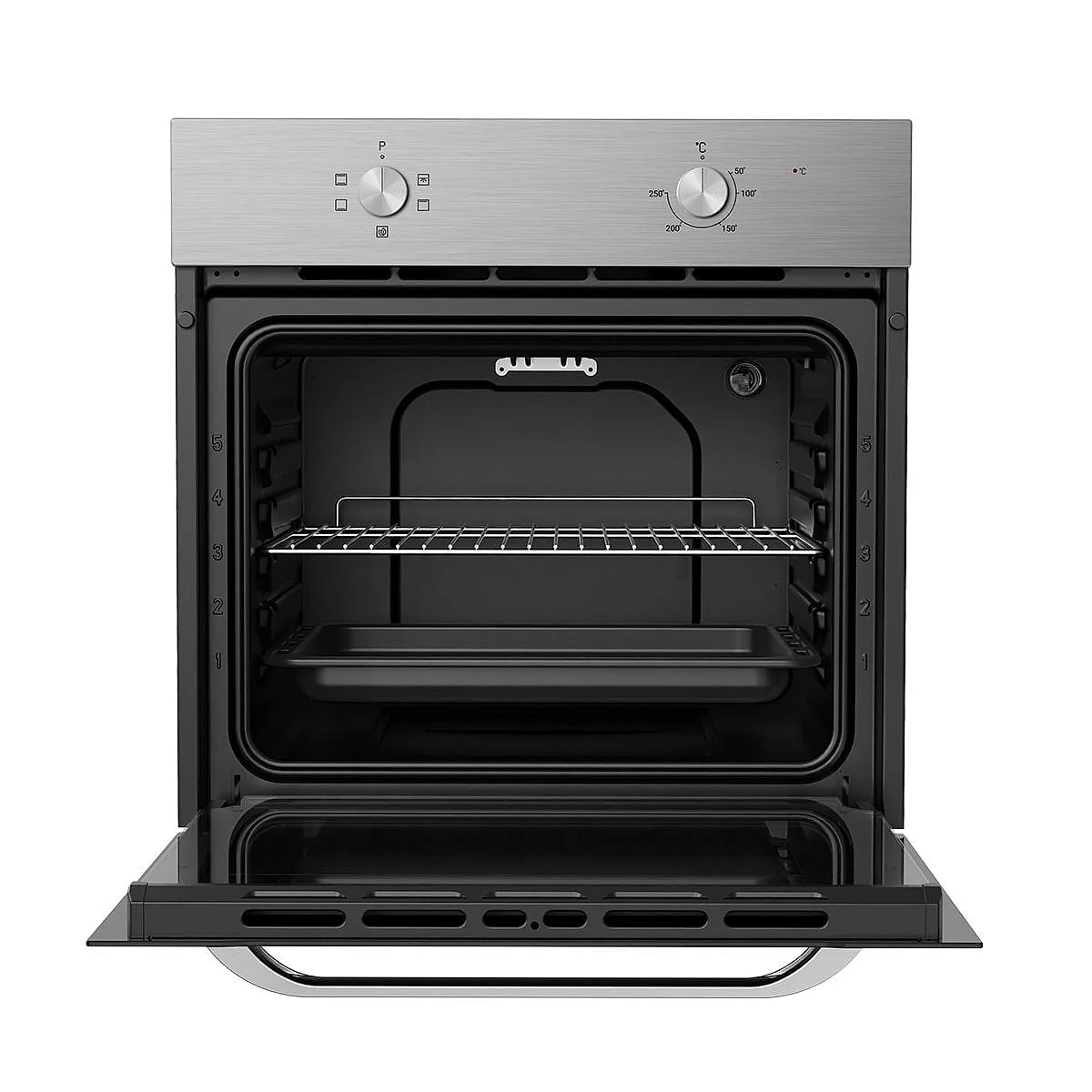 Horno Estático Indesit IFO 6220 IX 70 L 2400 W Inox 2 Mandos