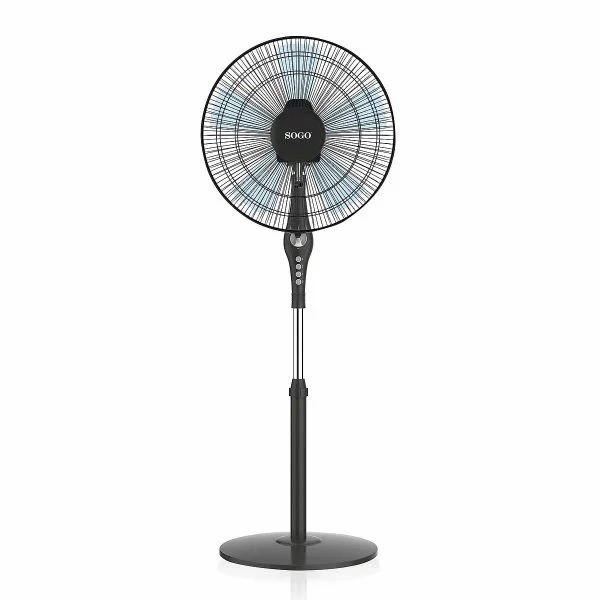 Ventilador de pie Sogo VEN-SS-21255 45W 5 aspas Negro