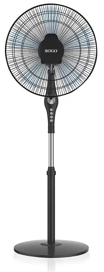 Ventilador de pie Sogo VEN-SS-21255 45W 5 aspas Negro