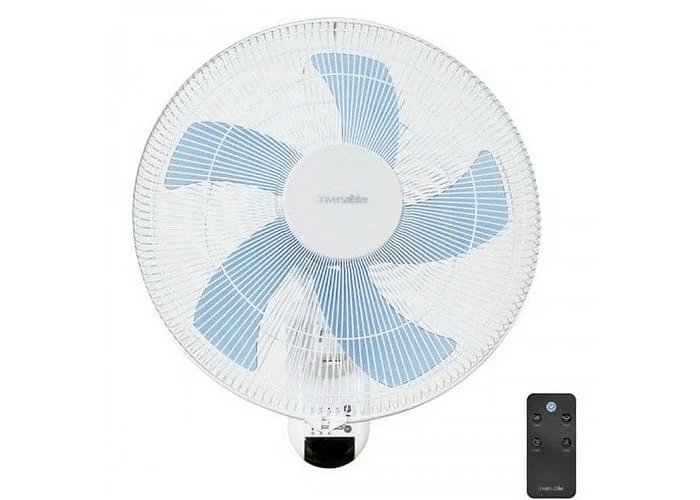 Ventilador pared Universal Blue 40 W 40 cm Oscilante Negro