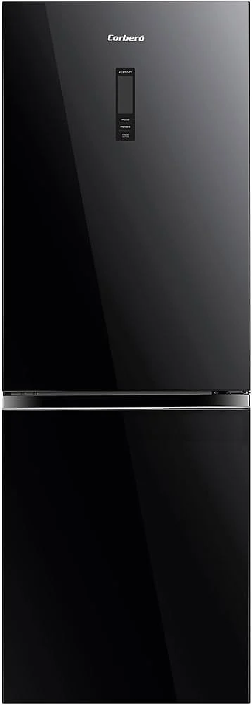 Frigorífico Combi Corbero CCHGL186NFN 400 L No Frost Cristal Negro Clase E