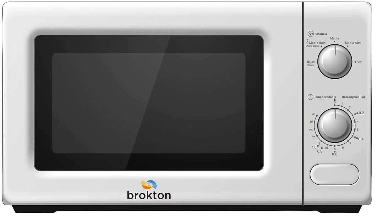 Microondas Brokton BRMIC205W 20 L 700W Blanco