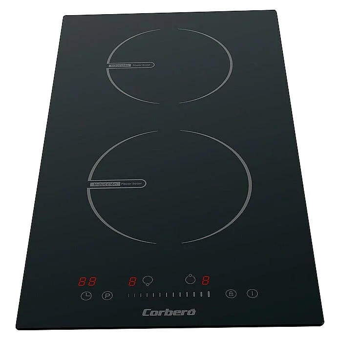 Vitrocerámica Corbero CCIG205D 2 Zonas Inducción 29 cm