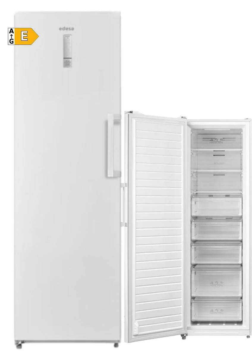 Congelador Edesa EZS-1823 NF WH 273 L Clase E No Frost Blanco