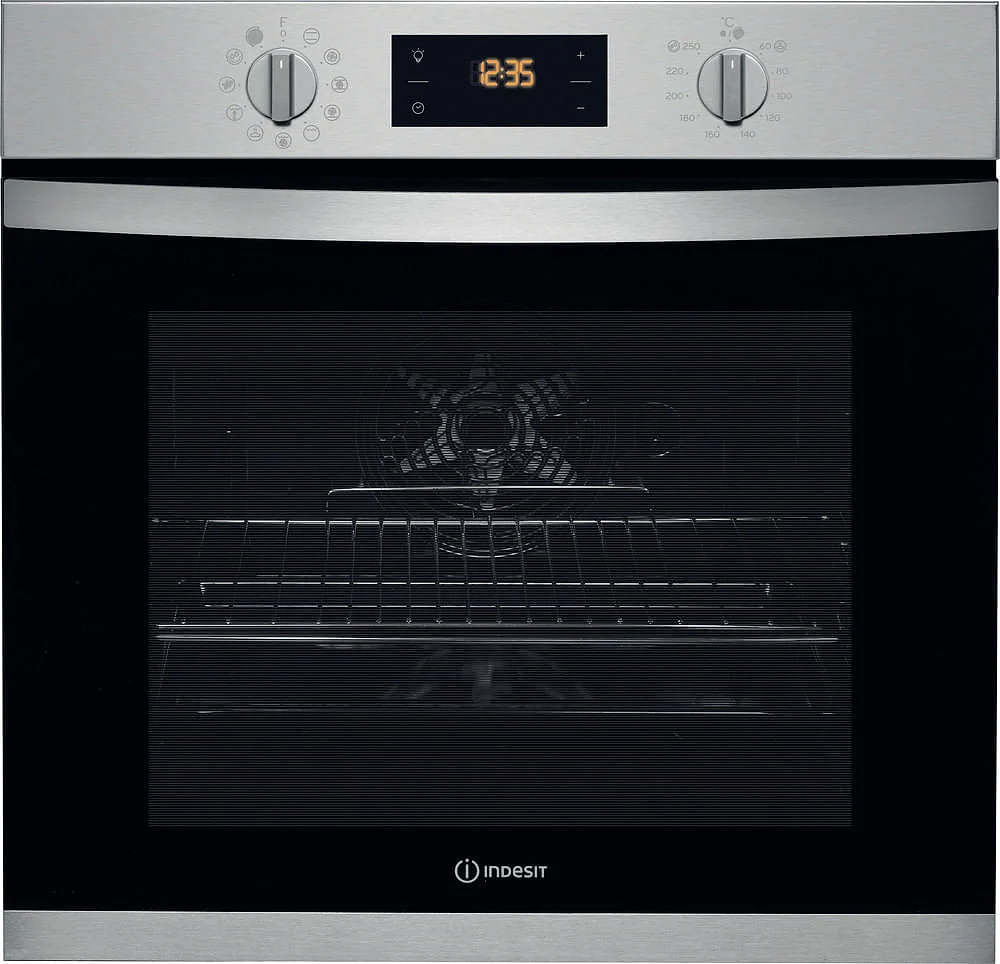 Horno Indesit IFW3844HIX 71L 2900W Clase A+ Inox Digital