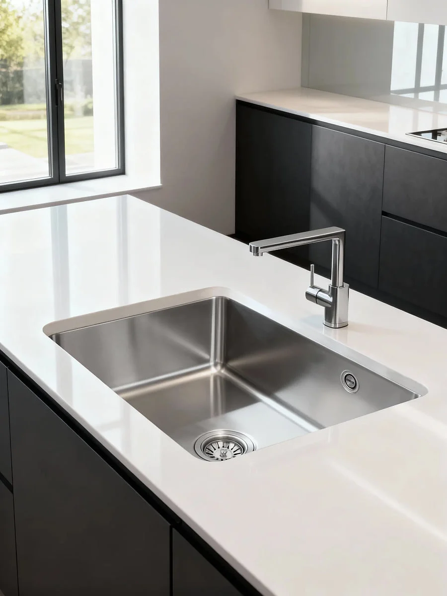Fregadero bajo encimera Infiniton Elkano50.40 Inox 53,5 cm