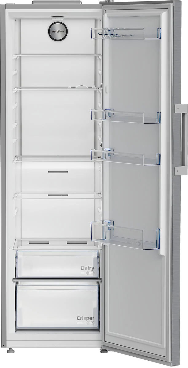 Frigorífico Beko 1.P 187X60 NF E Inox