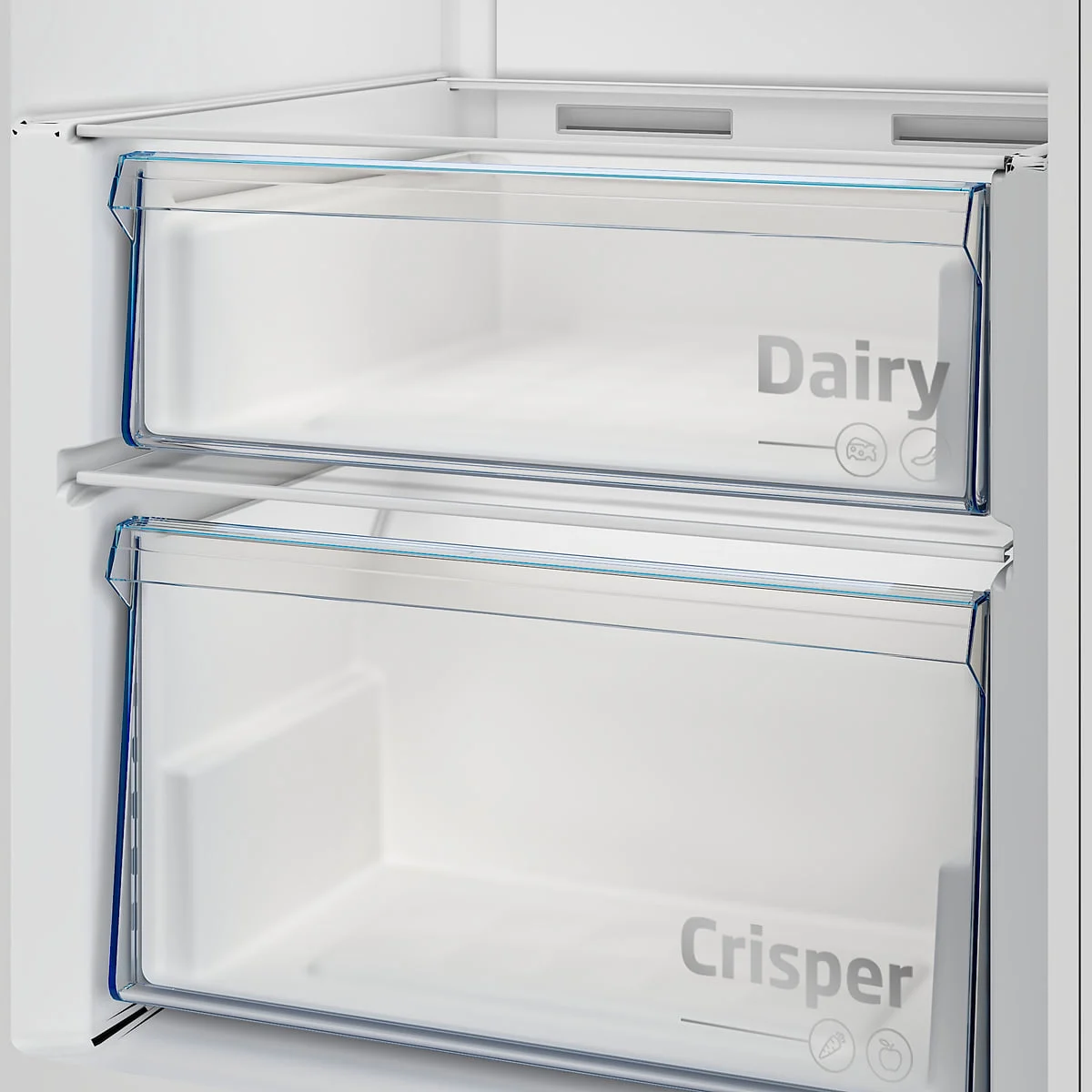 Frigorífico Beko 1.P 187X60 NF E Inox