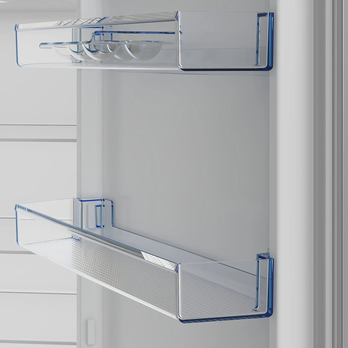 Frigorífico Beko 186X60 E NF Blanco Clase E 316 L