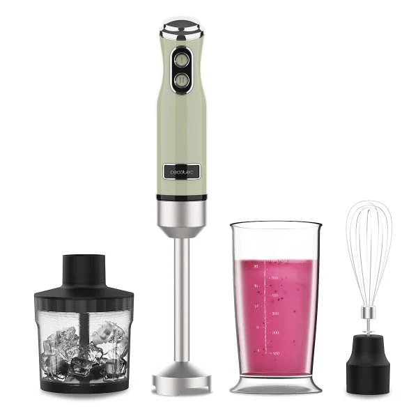 Batidora Cecotec Power RetroGreen 1200MAX Cream&Crush 1200 W 0,5 L