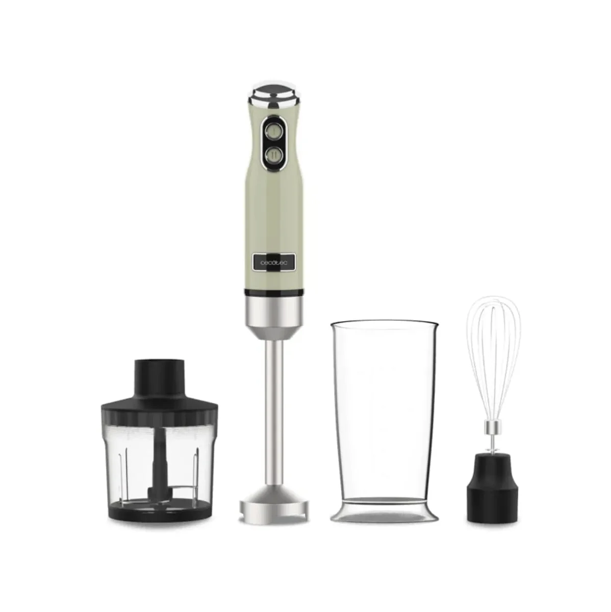 Batidora Cecotec Power RetroGreen 1200MAX Cream&Crush 1200 W 0,5 L