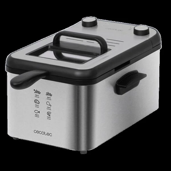 Freidora Cecotec CleanFry Infinity 3000 3L 2400W Inox