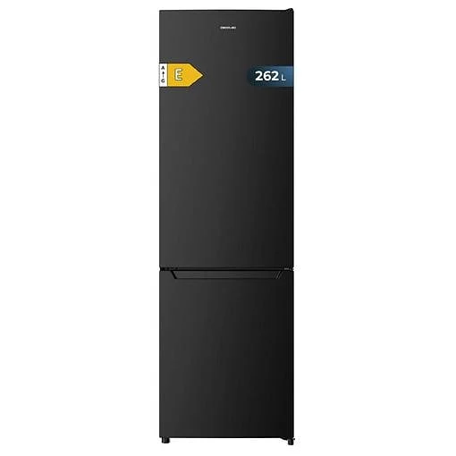 Frigorífico Combi Cecotec 176x55 Negro CoolMarket Combi 262 Black E
