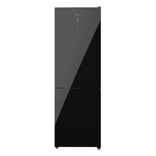 Frigorífico Combi Cecotec Bolero CoolMarket 409 E 409 L Cristal Negro