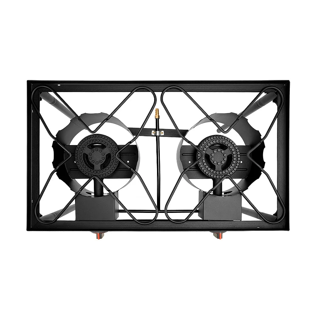Hornillo Gas Orbegozo FO 7500 2 Fuegos Patas Desmontables