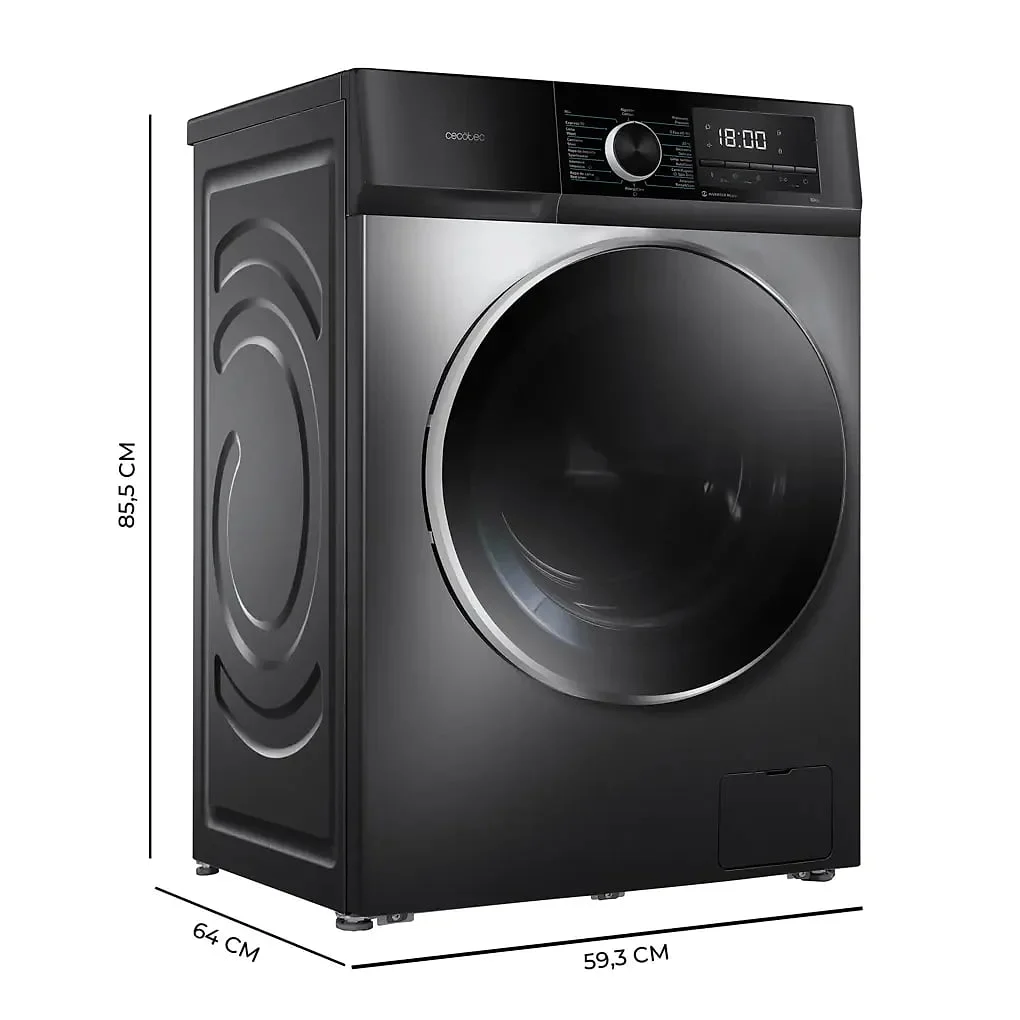 Lavadora Cecotec DressCode 12500 12 Kg 1400 rpm Clase A Inox