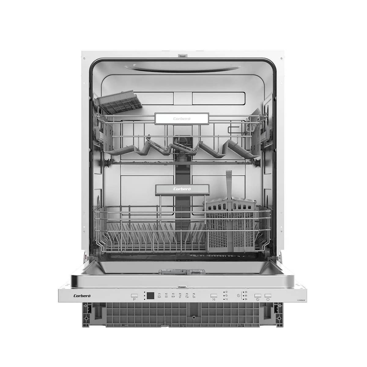 Lavavajillas integrable Corbero CLVM8626I 13 Cubiertos 6 Programas Clase D
