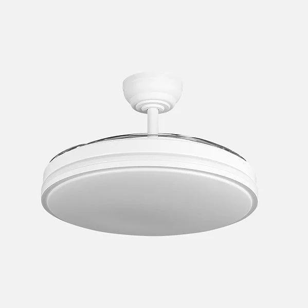 Ventilador techo Abrila Parlatore 60W 3 Aspas Control por Voz Blanco