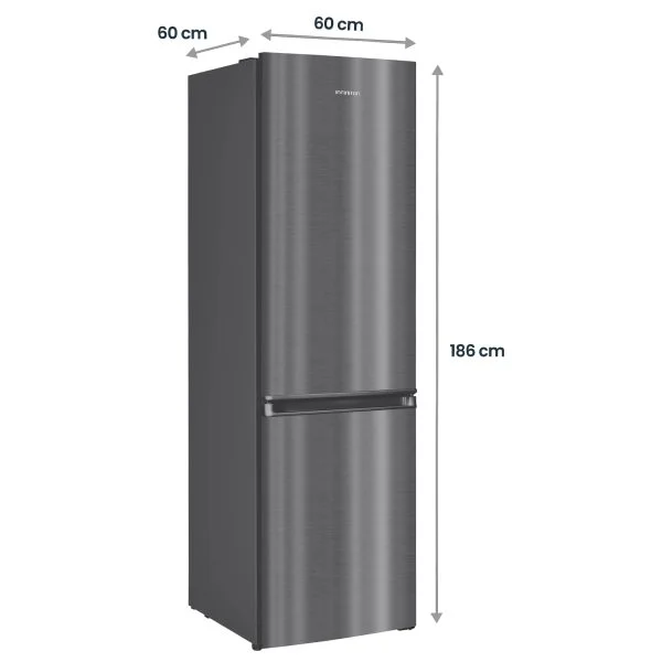 Frigorífico Infiniton FGC-310C86XEP 186 cm 293 L No Frost Inox