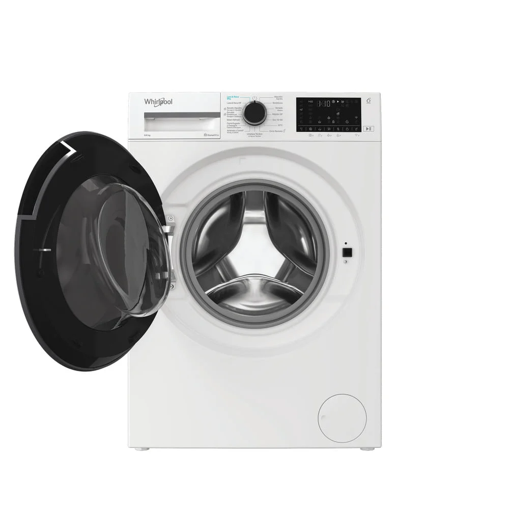 Lavadora Whirlpool WAD9636WSPT 9 Kg 1400 rpm Clase A Blanca