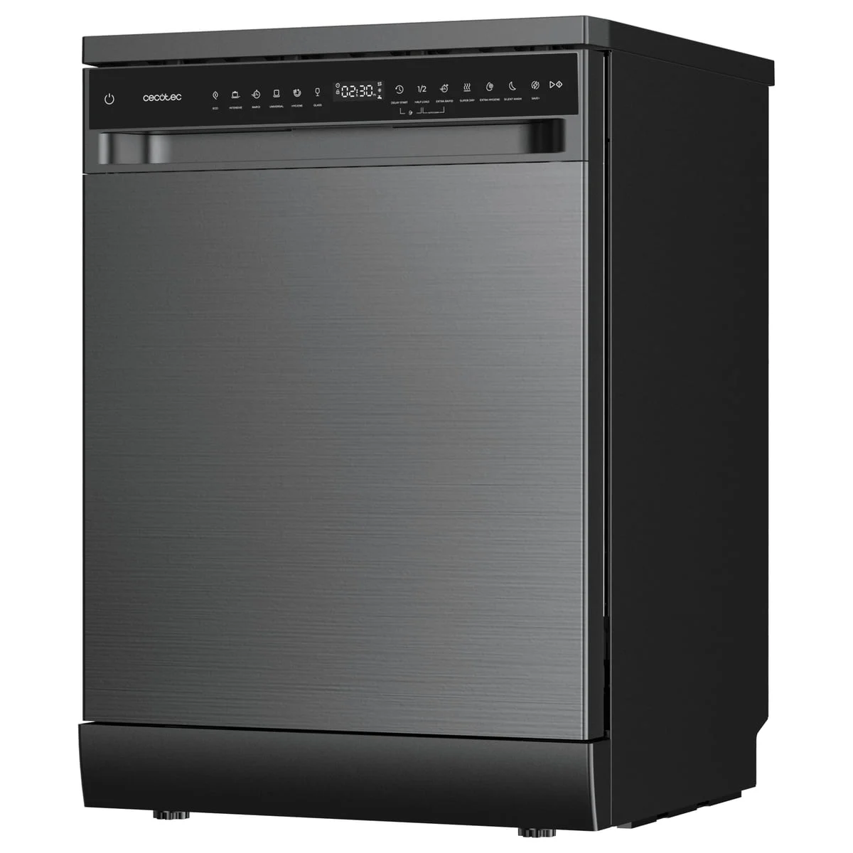 Lavavajillas Cecotec Bolero Aguazero 6205 Dark 15 Servicios Clase A Inox