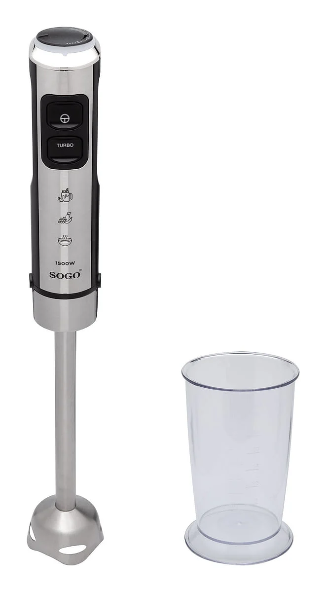 Batidora Sogo 1500 W 23 Velocidades Acero Inoxidable