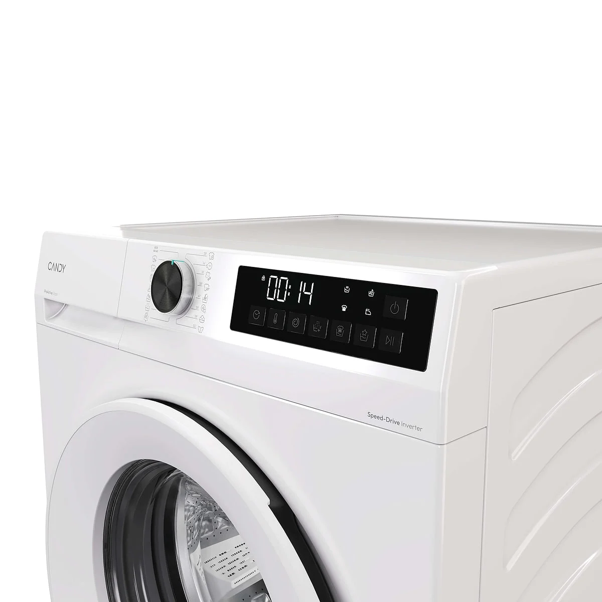 Lavadora Candy 8 Kg 1351 RPM Clase A Blanca