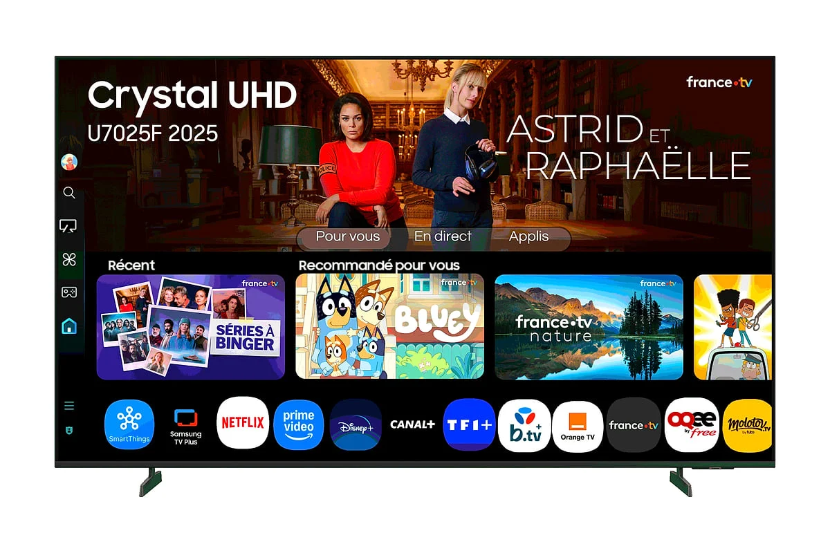 Pantalla LED Samsung 50" Smart TV Crystal UHD 4K