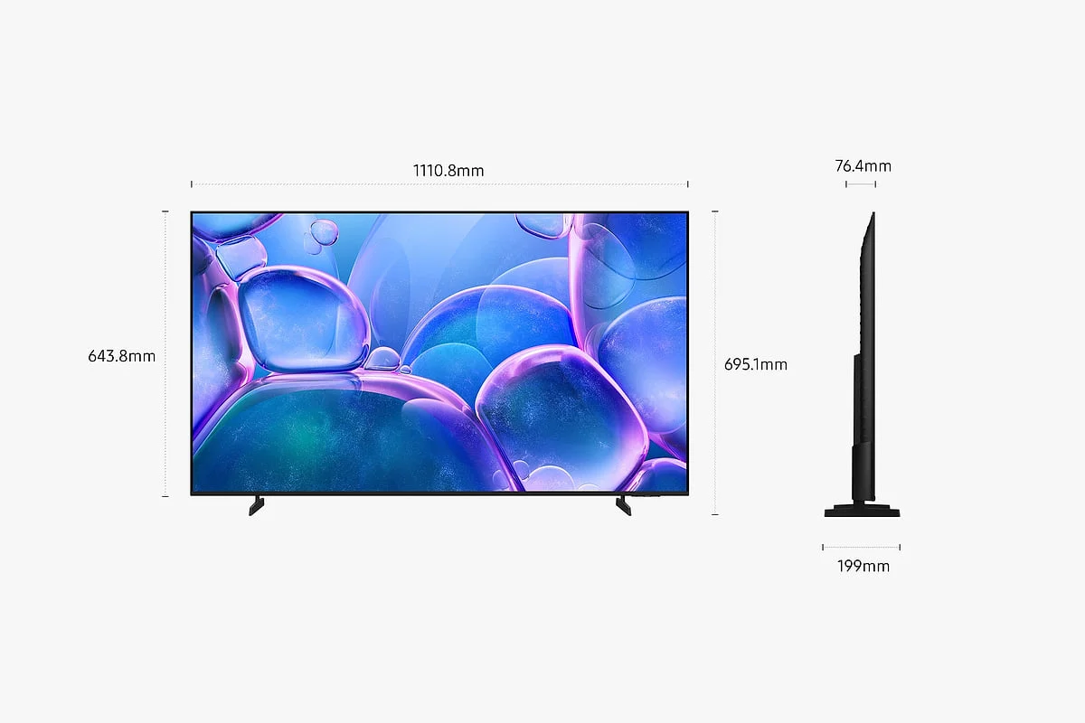 Pantalla LED Samsung 50" Smart TV Crystal UHD 4K