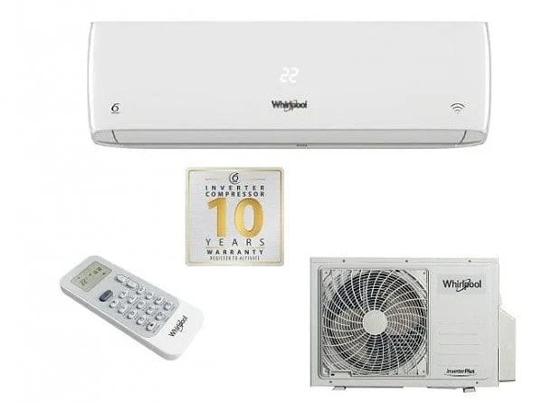 Aire acondicionado Whirlpool SPICR312WF 12000 BTU WiFi Blanco