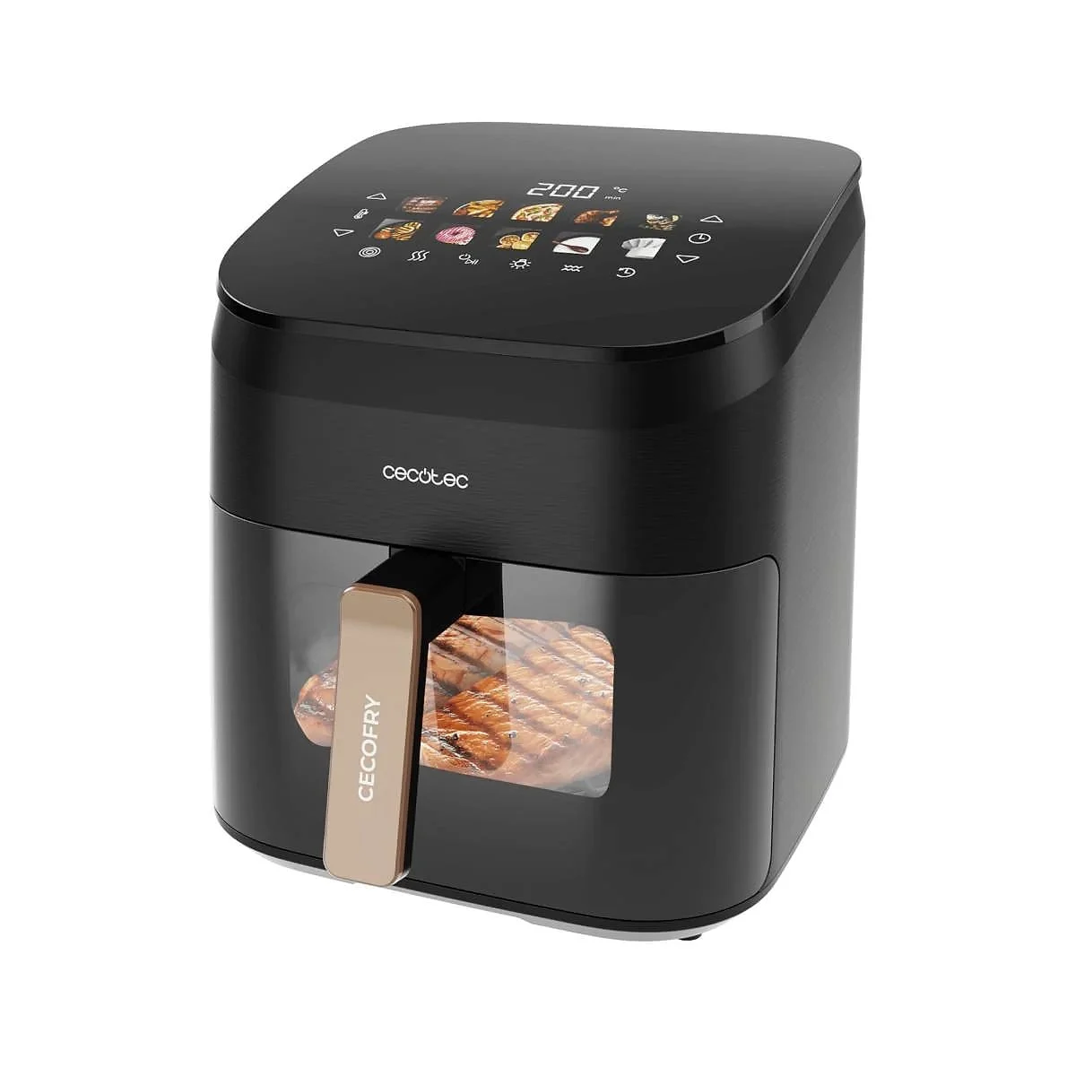 Freidora Cecotec Cecofry&Grill Smokin' 6.5 L 2200 W Doble Grill