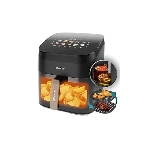 Freidora Cecotec Cecofry&Grill Smokin' 6.5 L 2200 W Doble Grill