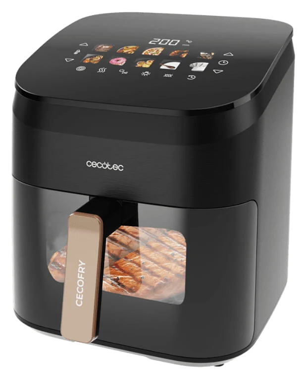 Freidora Cecotec Cecofry&Grill Smokin' 6.5 L 2200 W Doble Grill