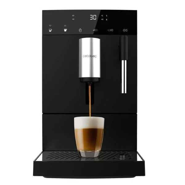 Cafetera superautomática Cecotec Cremmaet Compact Steam Negra