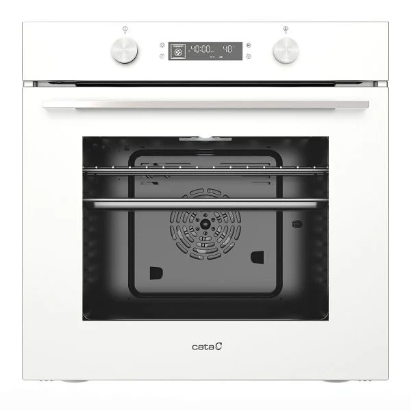 Horno Cata MDS 8108 WH 73 L Clase A Cristal Blanco