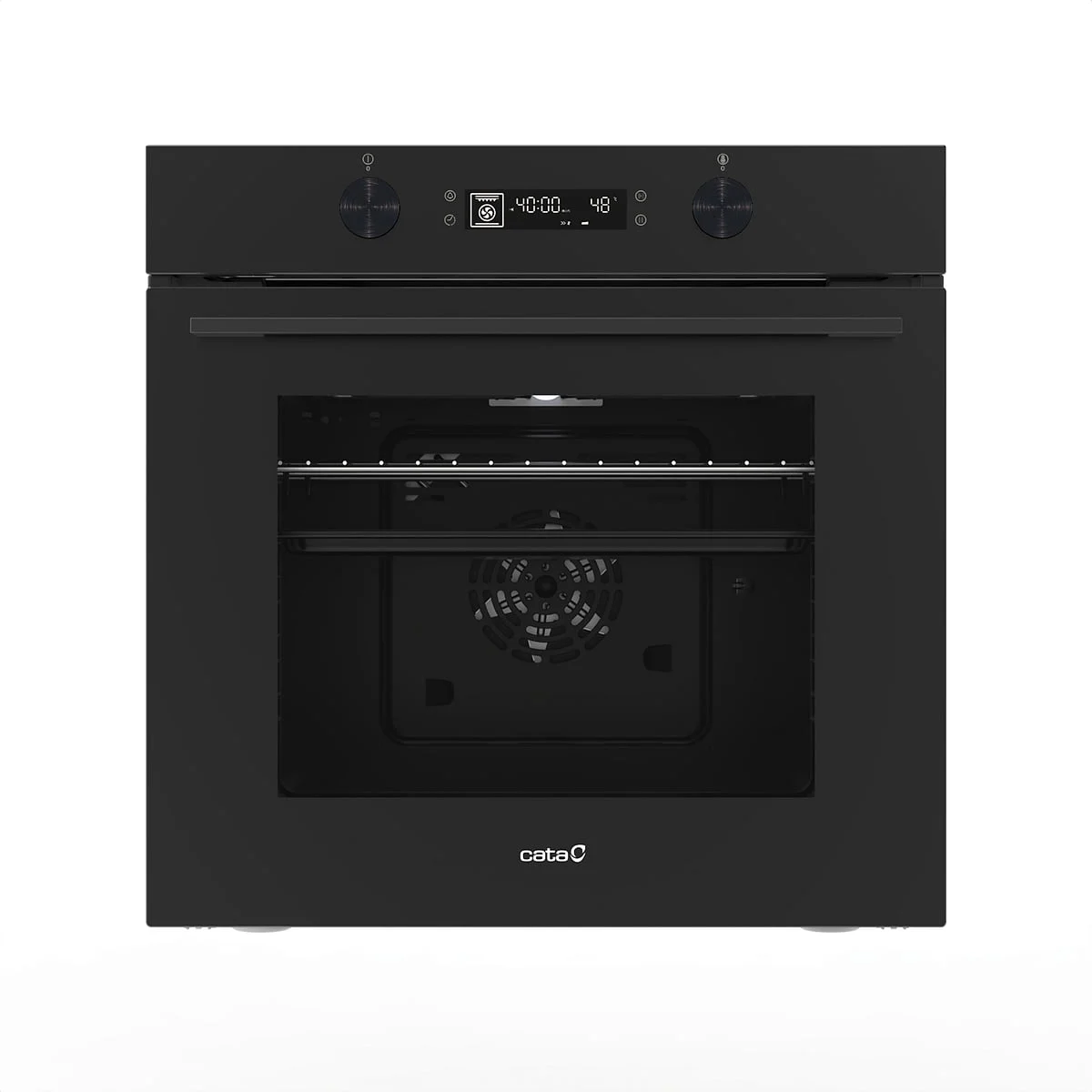 Horno multifunción Cata MDS 8108 FB 73 L Clase A Cristal Negro