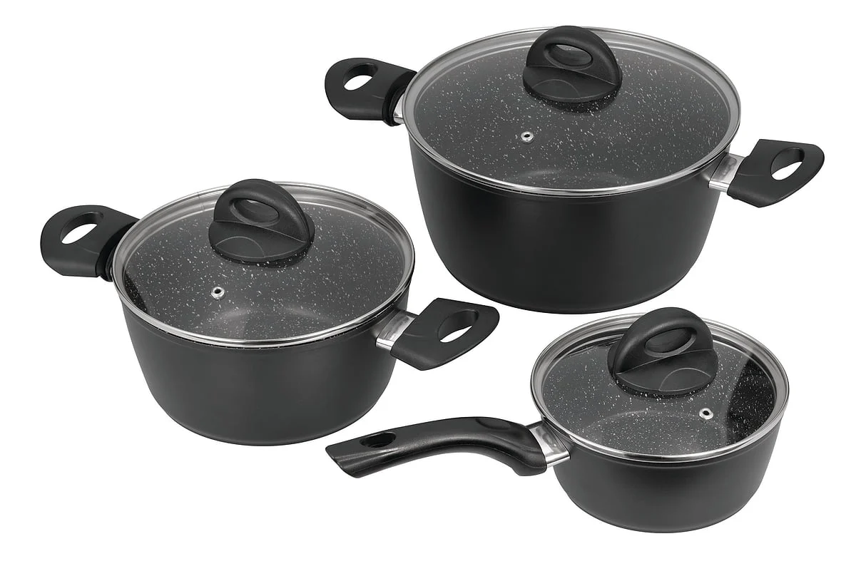 Batería de cocina Jata BC3 3 Piezas Inducción Antiadherente