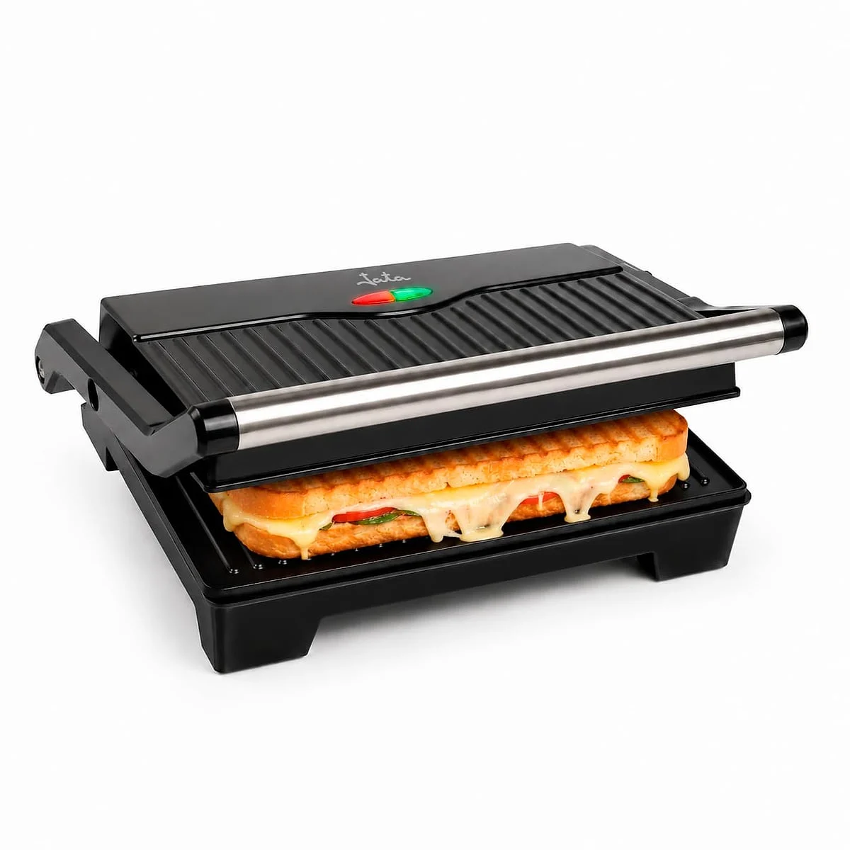 Grill Panini Jata JEGR1107 1000 W 23x15 Apertura 180º