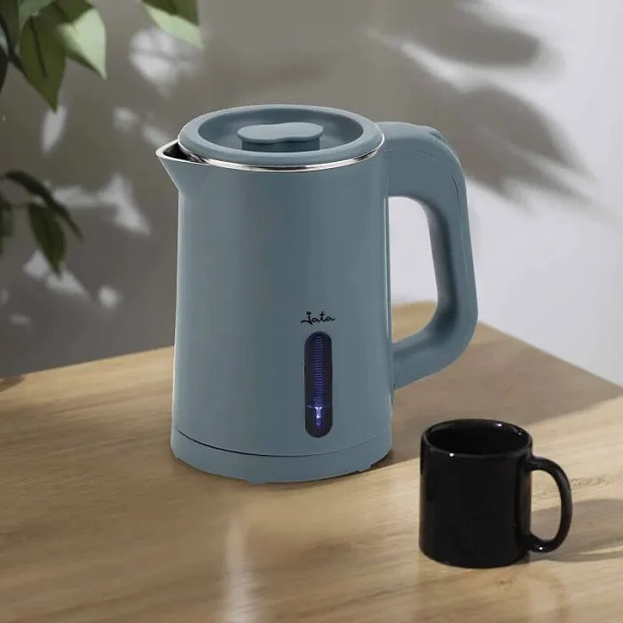 Hervidor Jata JEHA1808 0.8 L 1000 W Inalámbrico Azul