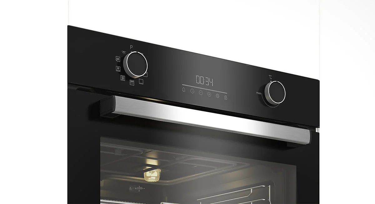 Horno Beko AirFry 72 L Negro Pirolítico 3300 W Clase A+