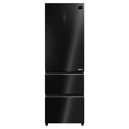 Frigorífico Infiniton FRD-401T91NEG 401 L Total No Frost Cristal Negro